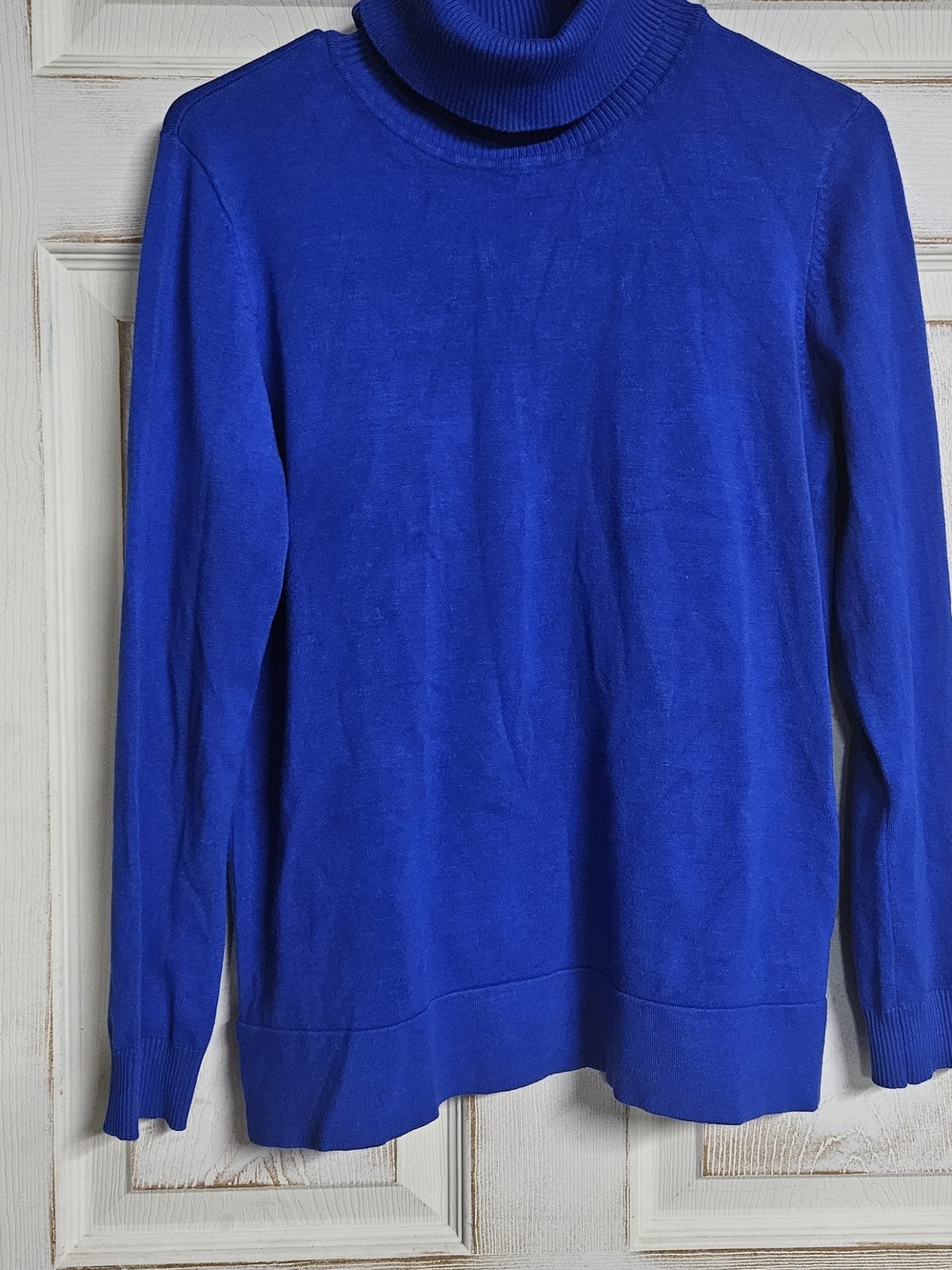 Calvin Klein Electric Blue Turtleneck Sweater